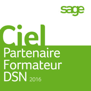 label Partenaire Formateur DSN décerné à 4G.OF par CIEL