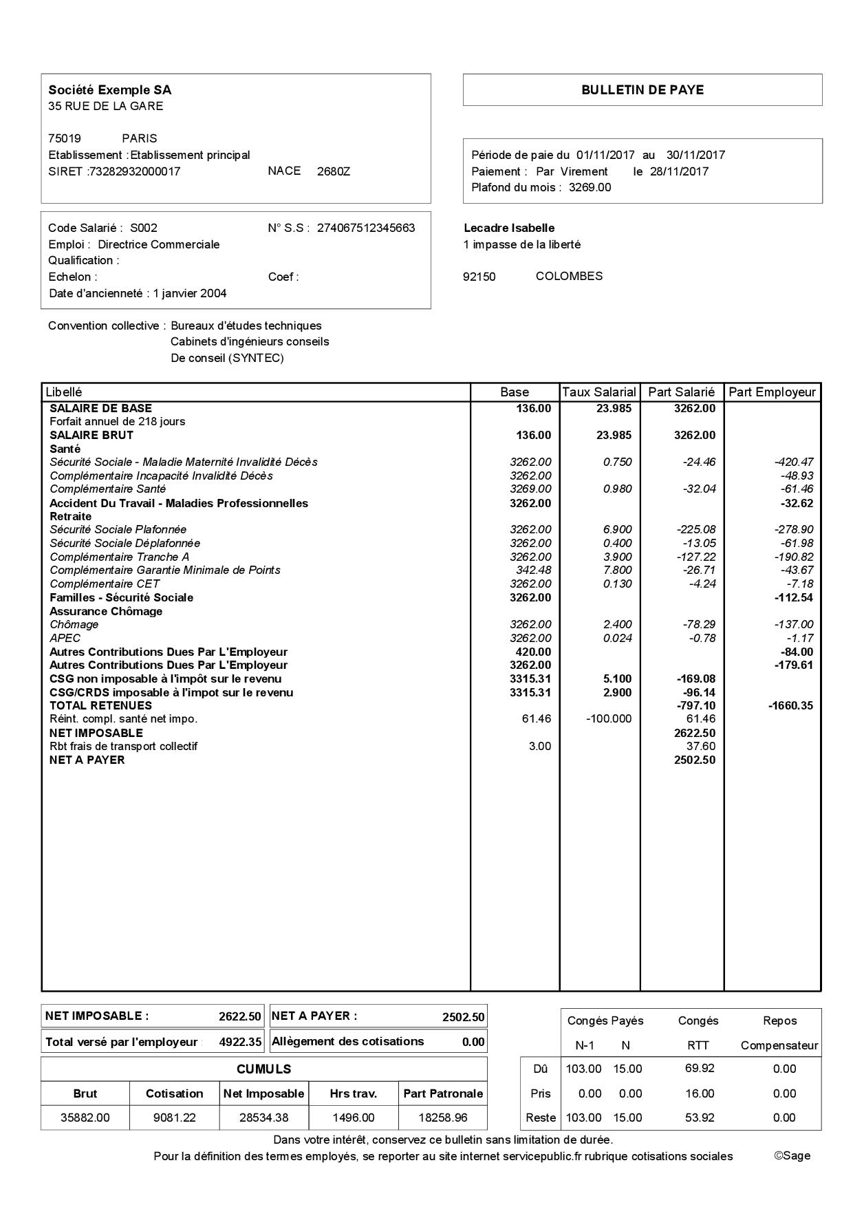 Comprendre Bulletin De Paie Enseignant DGAM